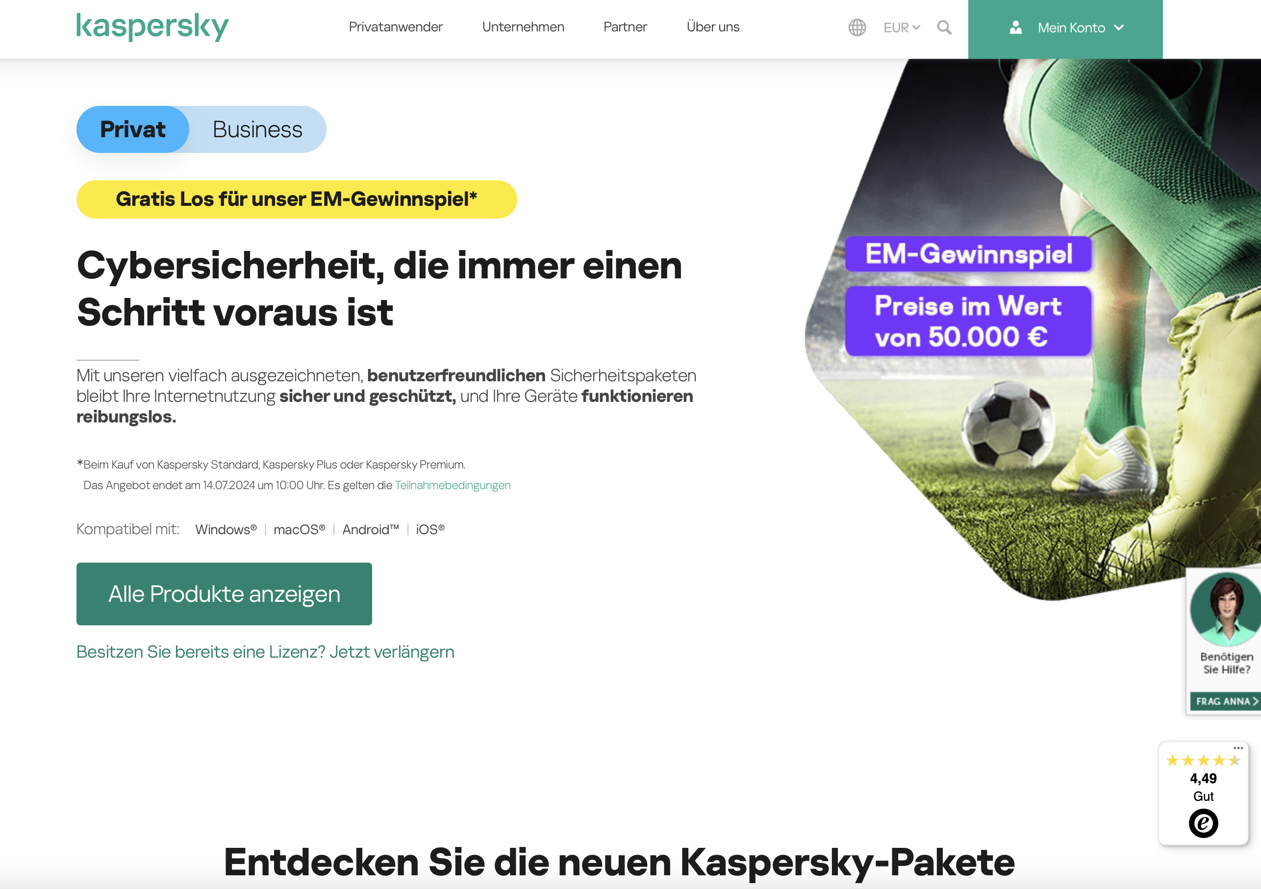 Kaspersky – Umfassender Schutz für deine digitalen Geräte