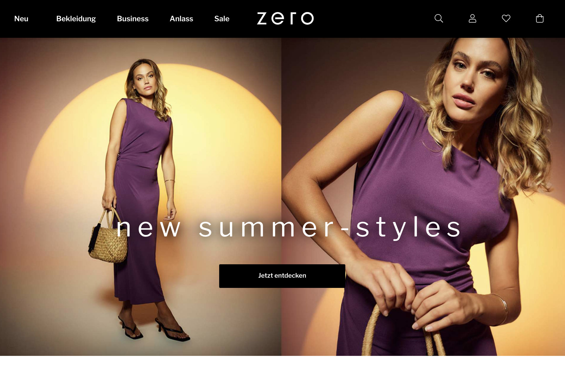 Zero – Elegante Damenmode für jeden Anlass