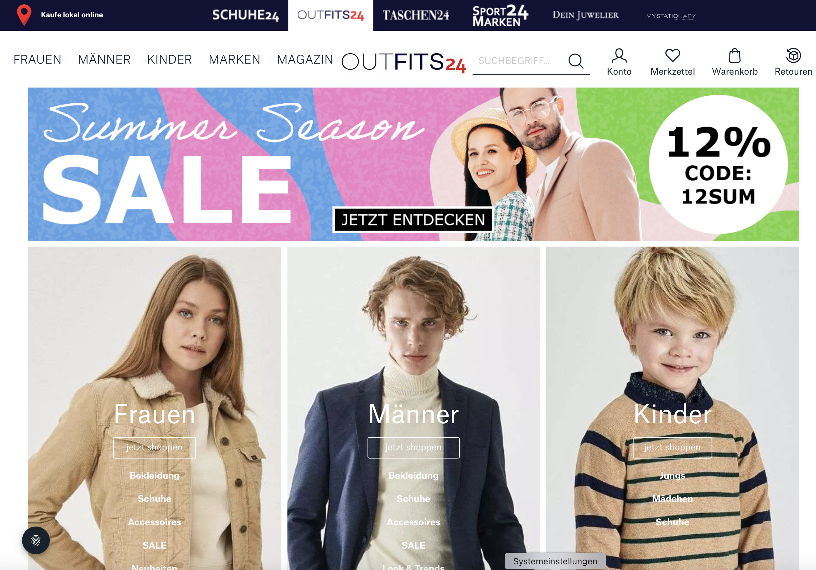Outfits24 – Dein Online-Shop für Mode und Accessoires