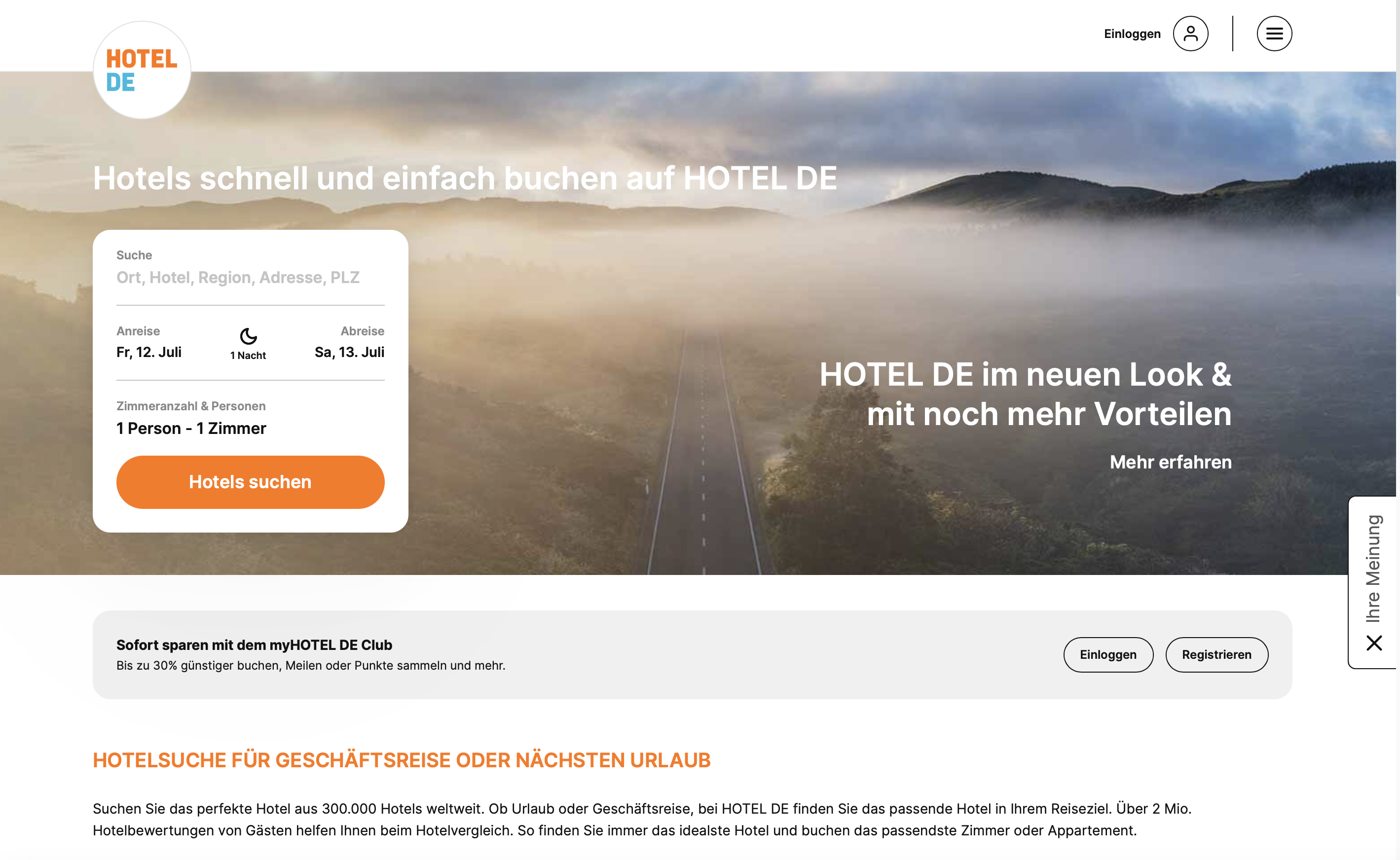 HOTEL DE – Perfekte Hotels für jede Reise
