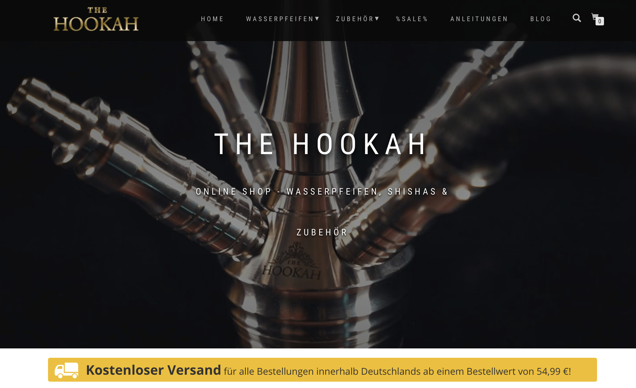 TheHookah DE – Dein Online-Shop für hochwertige Shishas und Zubehör