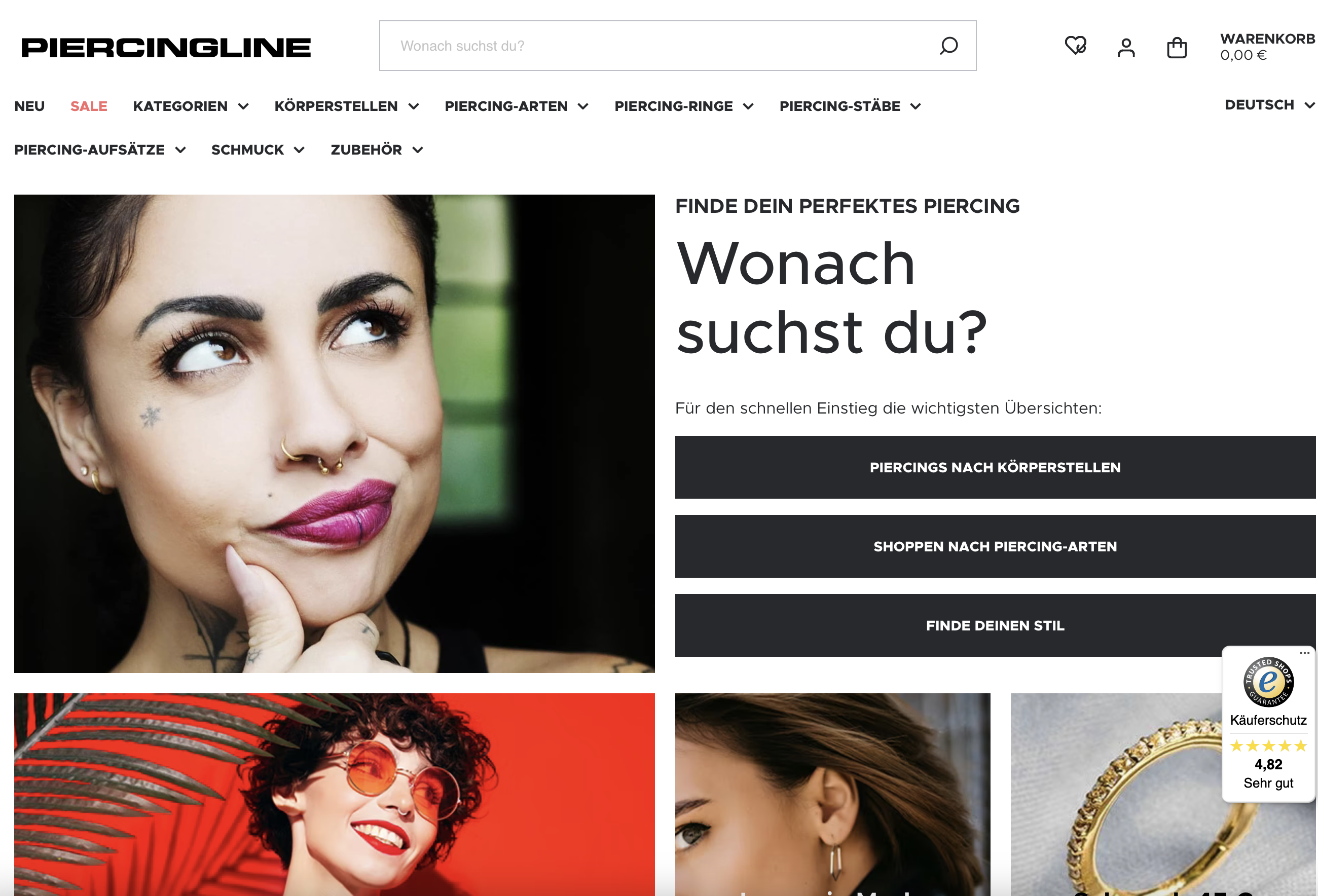 Piercingline – Dein Online-Shop für Piercingschmuck
